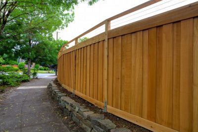 Privacy Fence Staining